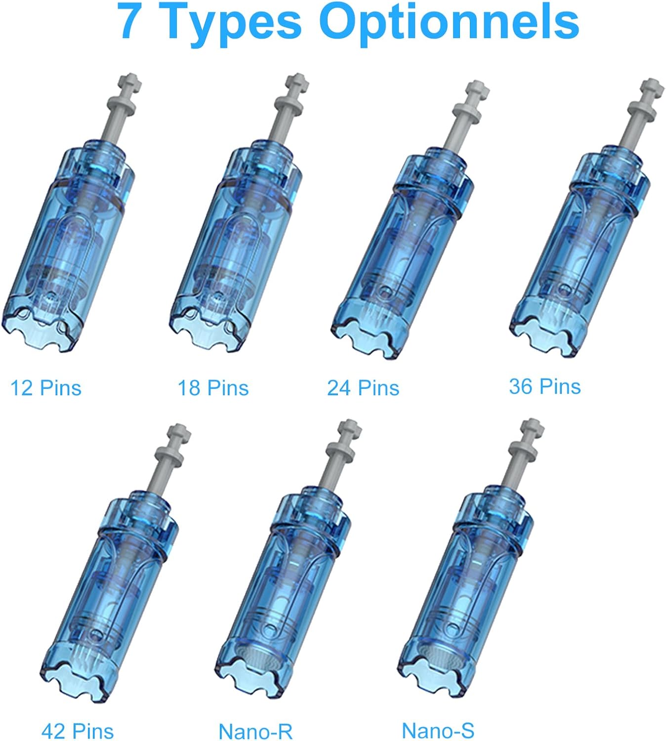 18-pin Replacement Cartridges fits Dr. Pen A8S, M8S, A11, A9 models(10 Pack)