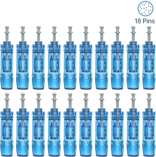18-pin Replacement Cartridges fits Dr. Pen A8S, M8S, A11, A9 models(10 Pack)