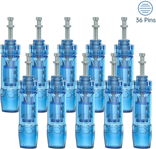 36-pin Microneedle Cartridges fits Dr. Pen A8S, M8S, A11, A9 models(10 Pack)